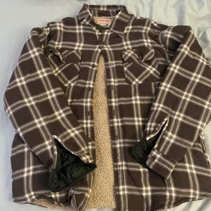 Wrangler wool lined flannel Sherpa